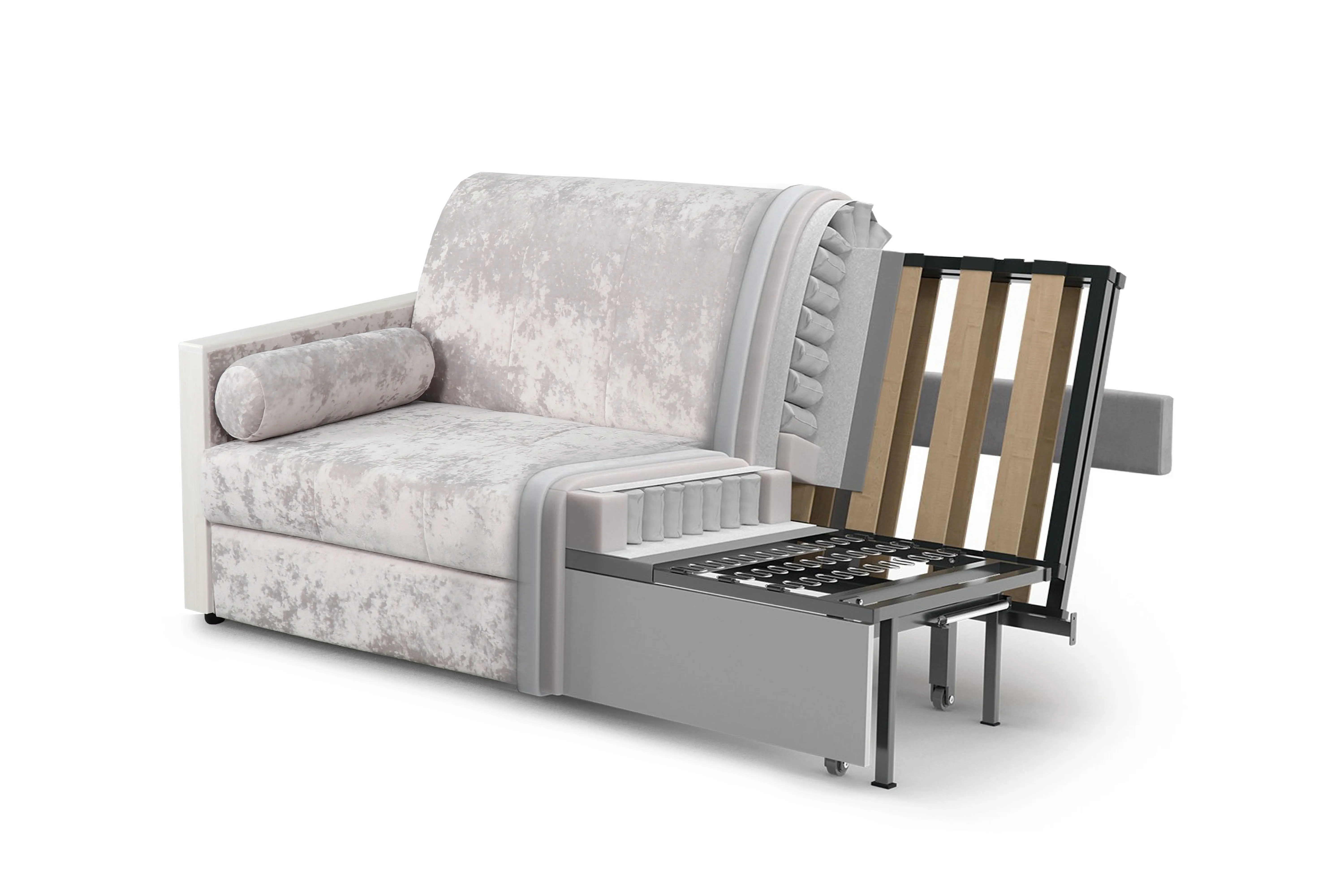 Диван-кровать "Портленд-1" СТАНДАРТ Аккордеон 1400 Вариант 2