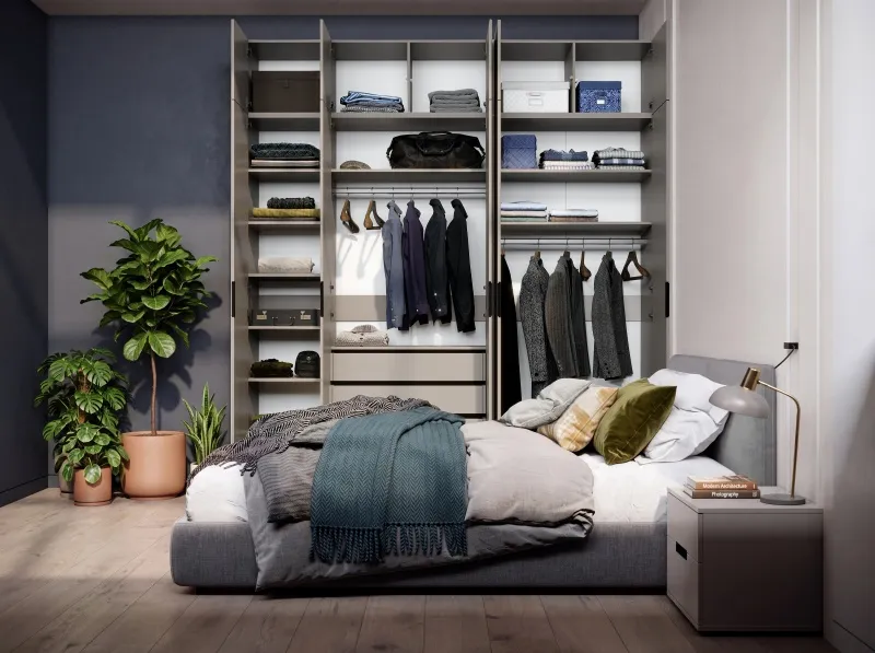Комплект полок к шкафу однодверному "Монте"